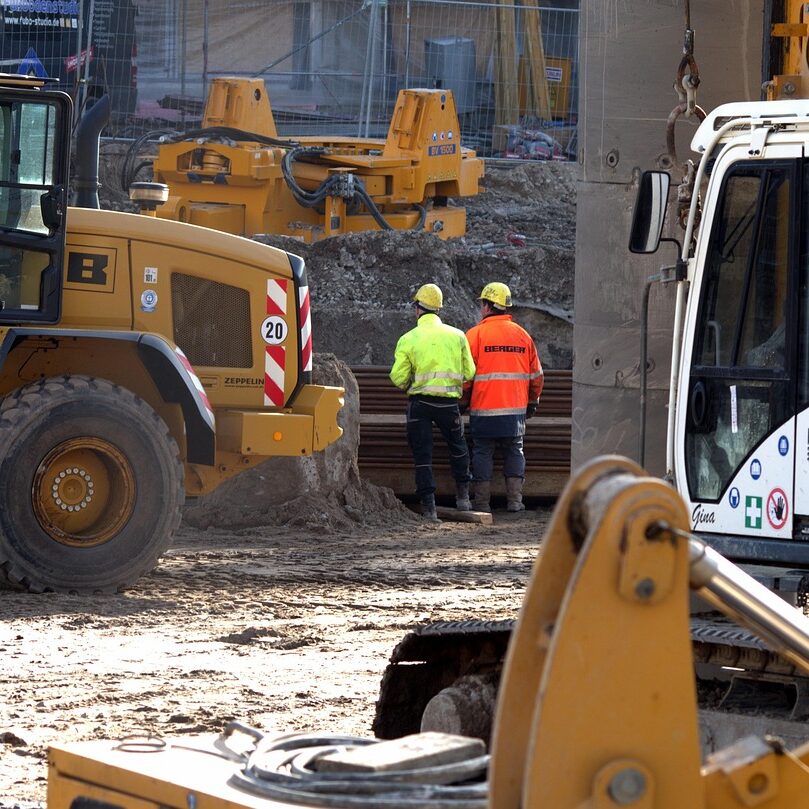 construction site, engineer, construction machinery, construction worker, helmet, construction manager, construction manager, construction manager, construction manager, construction manager, construction manager